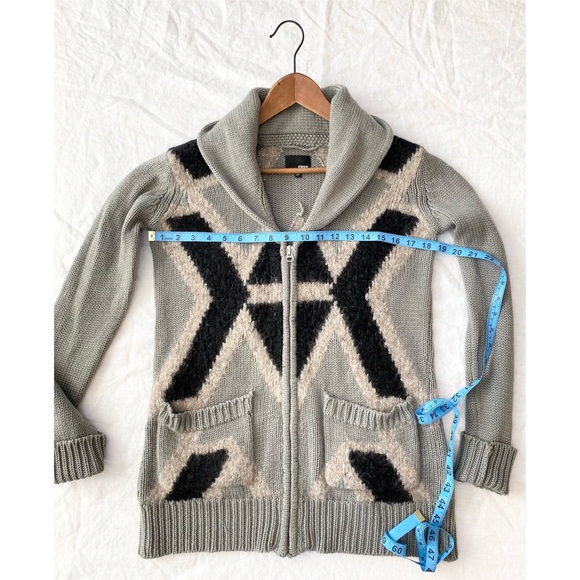 ARITZIA WILFRED FREE Thick alpaca wool cardigan - Picture 5 of 9